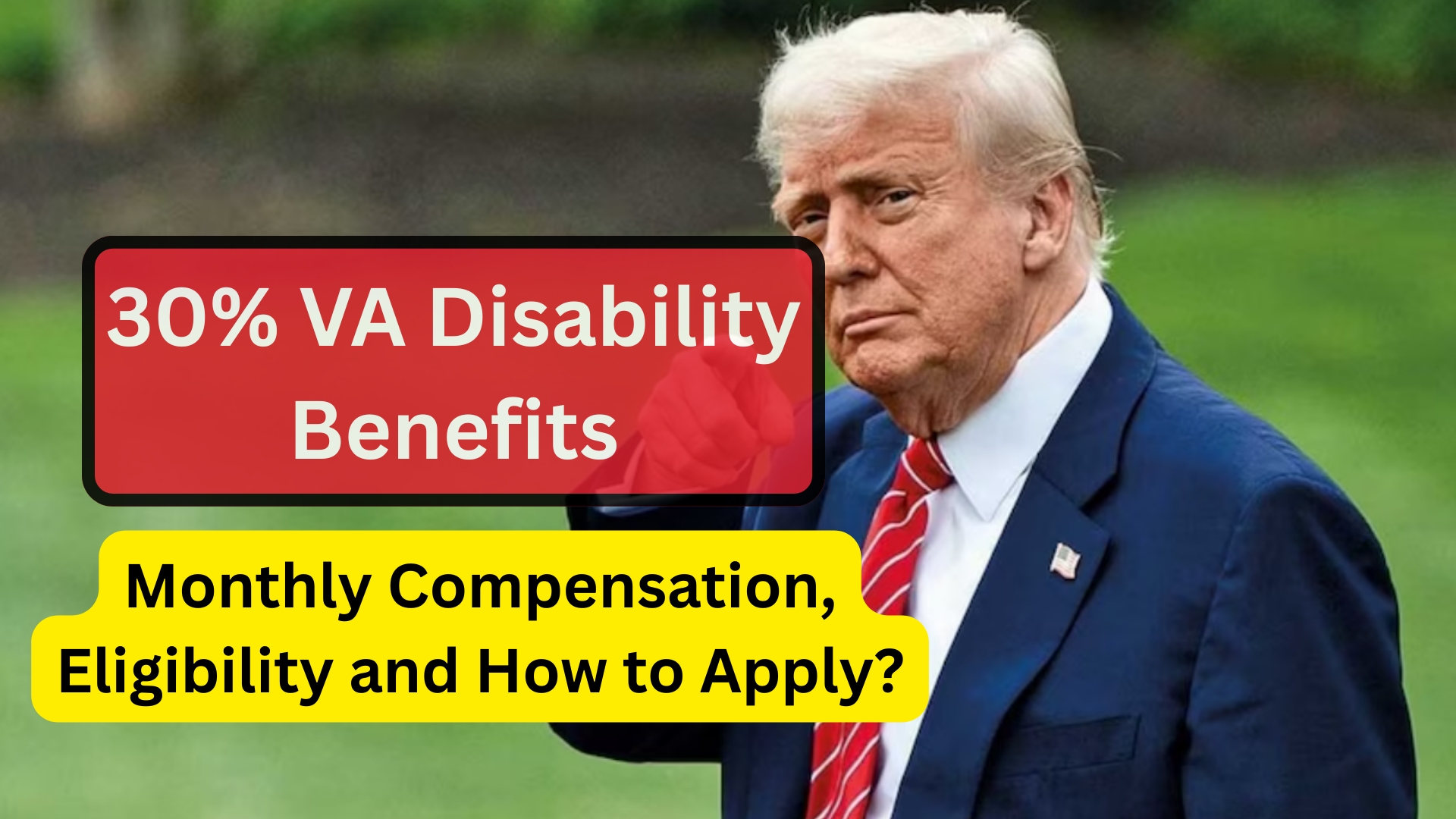 30% VA Disability Benefits
