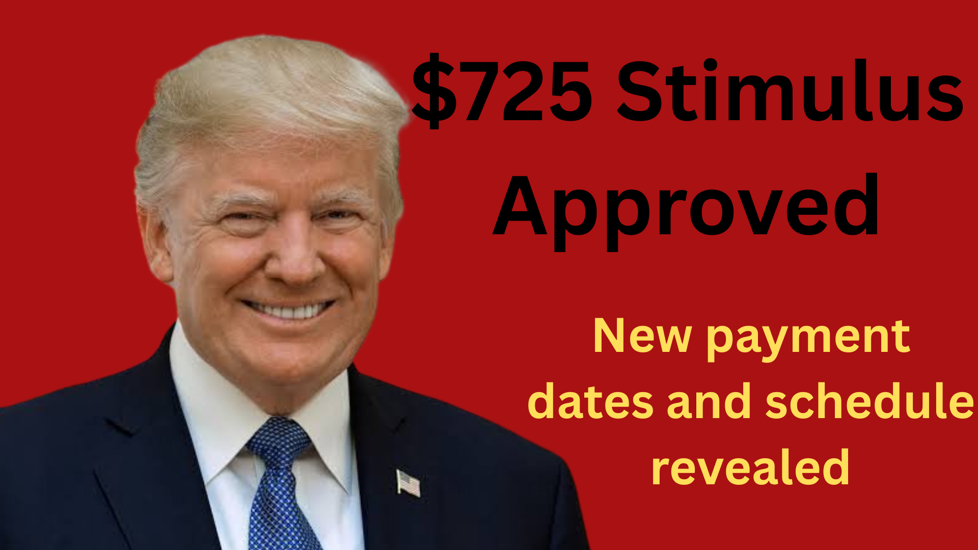 $725 Stimulus Approved