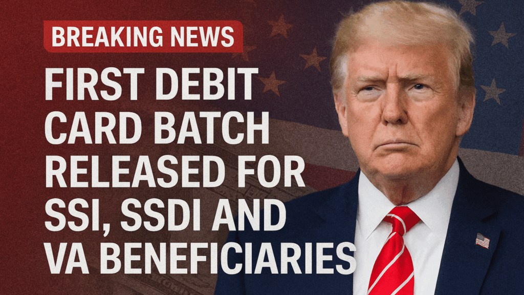 First Debit Card Batch Released for SSI, SSDI and VA Beneficiaries: Check Details