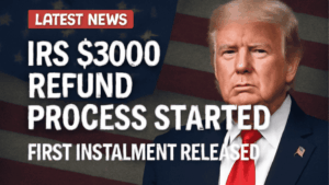 IRS $3000 Refund Process Started