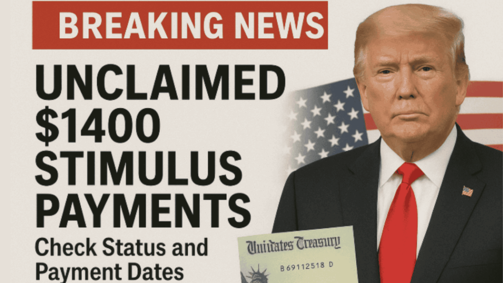 Unclaimed $1400 Stimulus Payments
