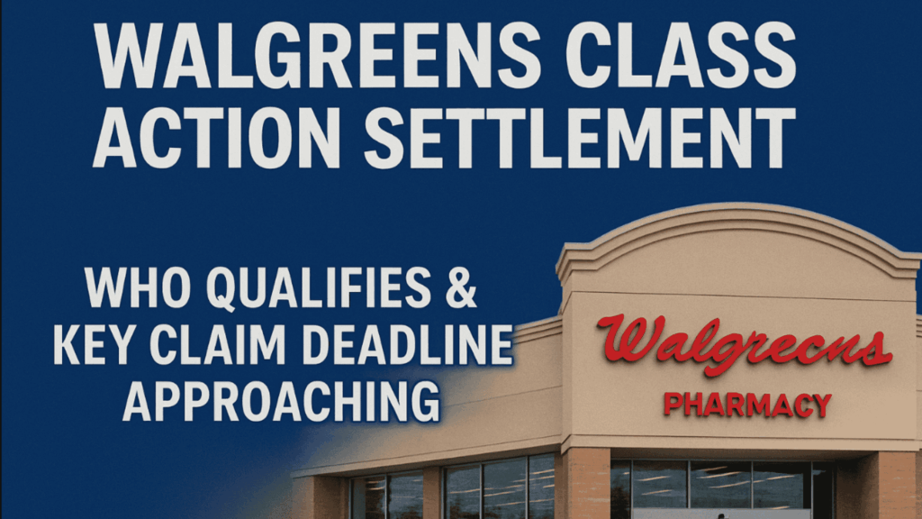 Walgreens Class Action Settlement
