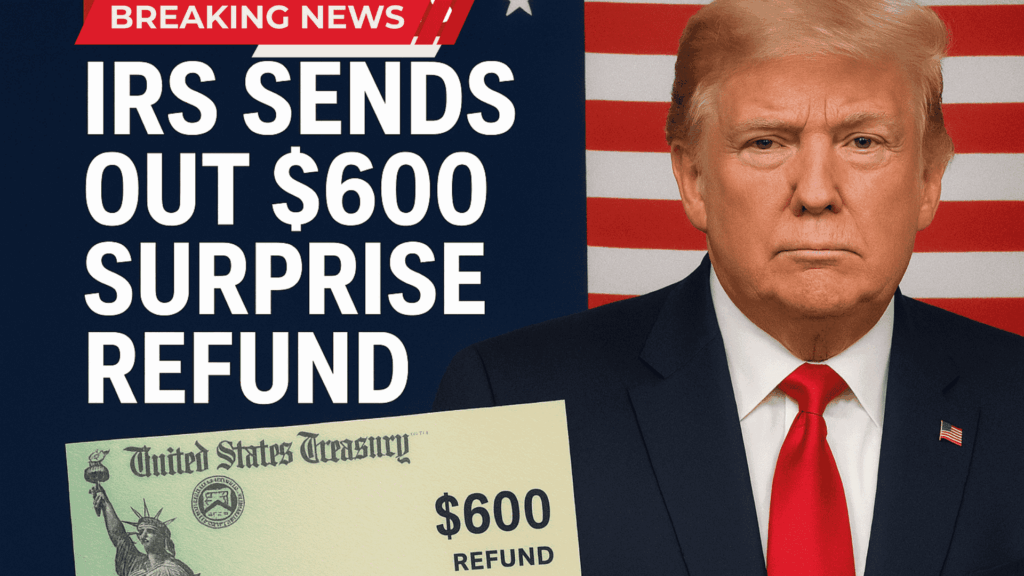 IRS Sends Out $600 Surprise Refund